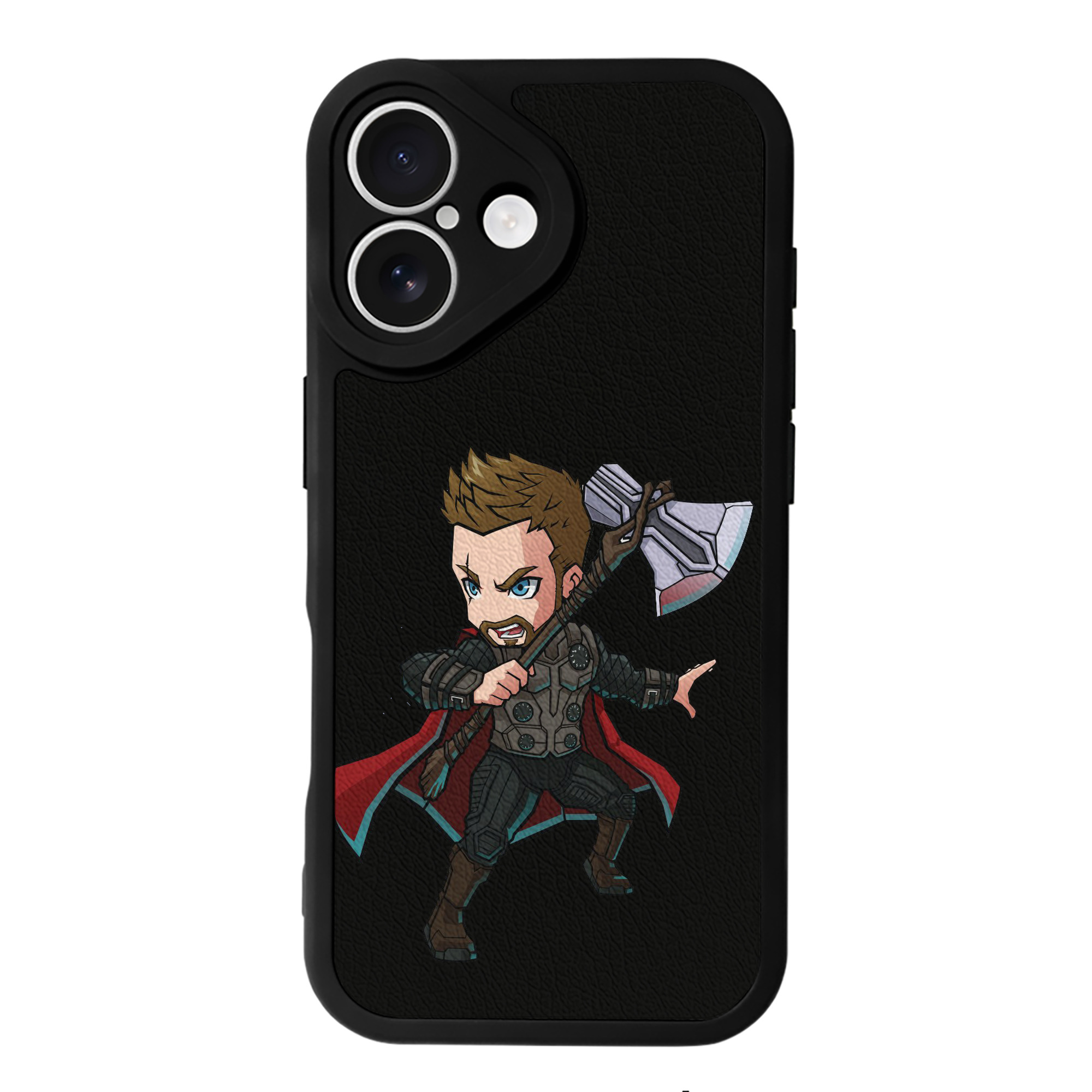 （画像用） アベンジャーズ The Avengers 【iPhone 16シリーズ対応】シリコンスマホケース（レザー調） 材質：シリコン